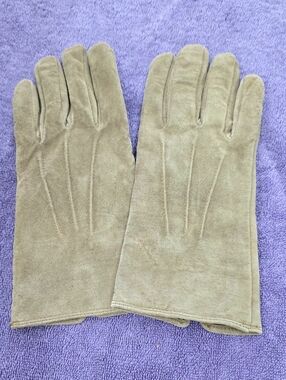 Aris Women's Suede Gloves in Taupe
